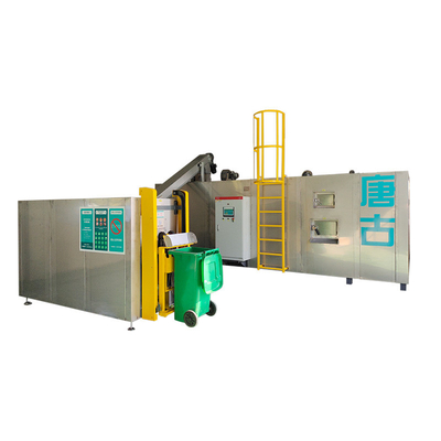 Organik Atık Gübre Makinesine Ticari Gıda 2000KG / D SS304