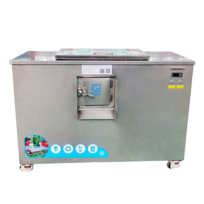 50KG / D Elektrikli Atık Ayrıştırıcı Makinesi Mutfak Biyo Atık Kompost Makinesi
