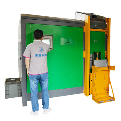 Organik Atık Gübre Makinesine Ticari Gıda 2000KG / D SS304