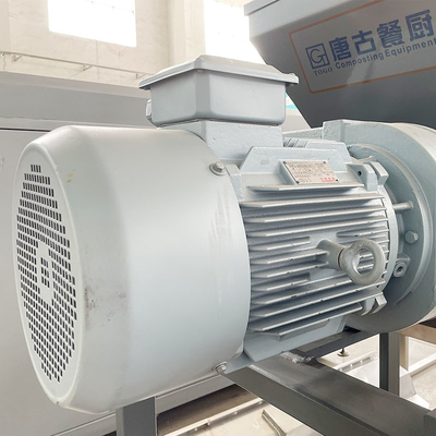 Meyve ve Sebze Çöpleri İçin SUS304 Endüstriyel Gıda Atıkları Parçalayıcı Makinesi Bertaraf