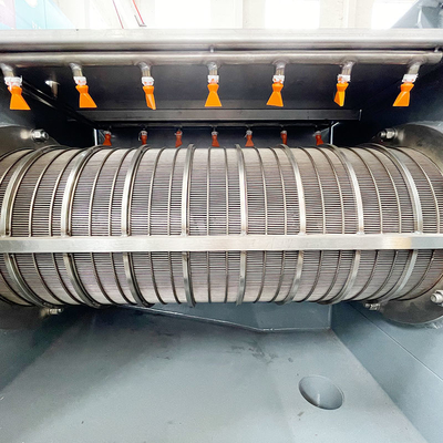 SS304 220V Gıda Atık Parçalayıcı Makinesi Parçalama ve Susuzlaştırma Atık Dehidrasyon Makinesi