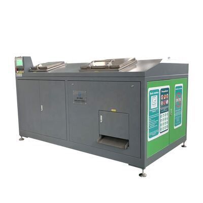 200KG/G Kapasiteli Gıda Atığı Kompost Makinesi, 9KW Güç ve SUS303+Q235B Malzeme