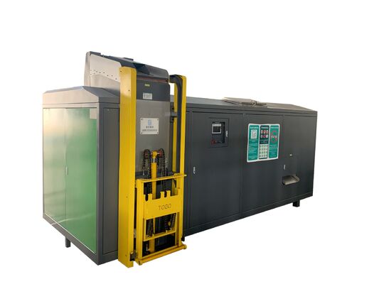 4300 2120 2170mm Gıda Kompozitecisi TG CC 1000S 1000kg Günde Biyo Atık Değiştiricisi Organik Gübre Ekipmanı Kokusuz