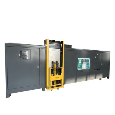Organik gübre üretimi için tam otomatik PLC kontrolü ve mikrobiyal bozulma ile günlük kapasitesi 3000KG / D otomatik gıda atığı atıştırıcısı