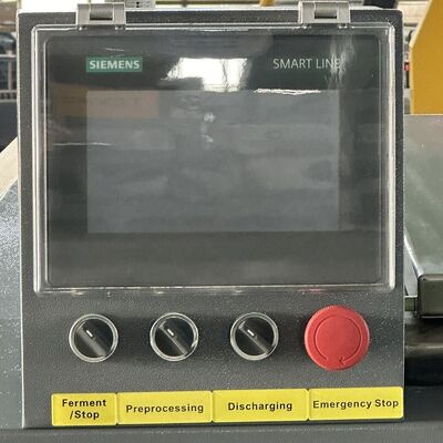 TOGO 200KG/D Mikrobiyel Bozgun ve PLC Kontrol Panelli Organik Atık Kompostolama Makinesi